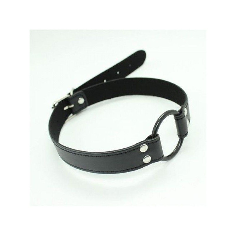 Knebel-Easy Belt Ring Gag (nero)